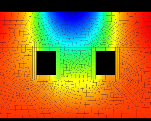 Multi-culvert analysis displacement field