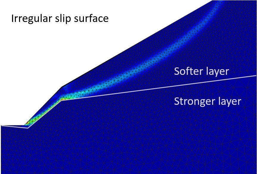 Critical slip surface example